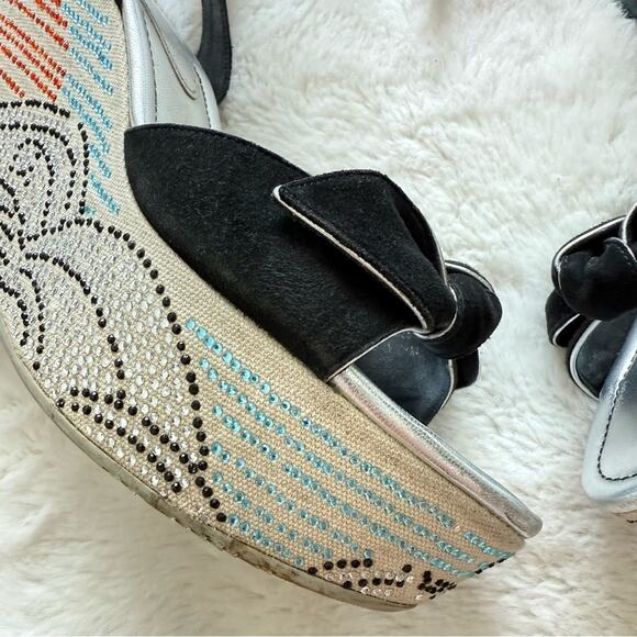 G Series Cole Haan women platform shoes size 7.5 US Retail 290$ - Picture 2 of 6